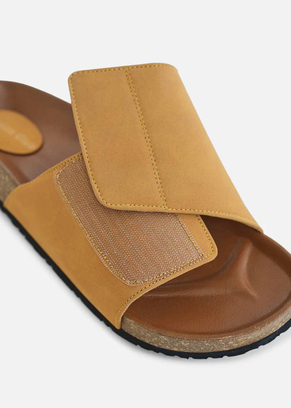 Classic Ochre Slide Sandals - Image 4