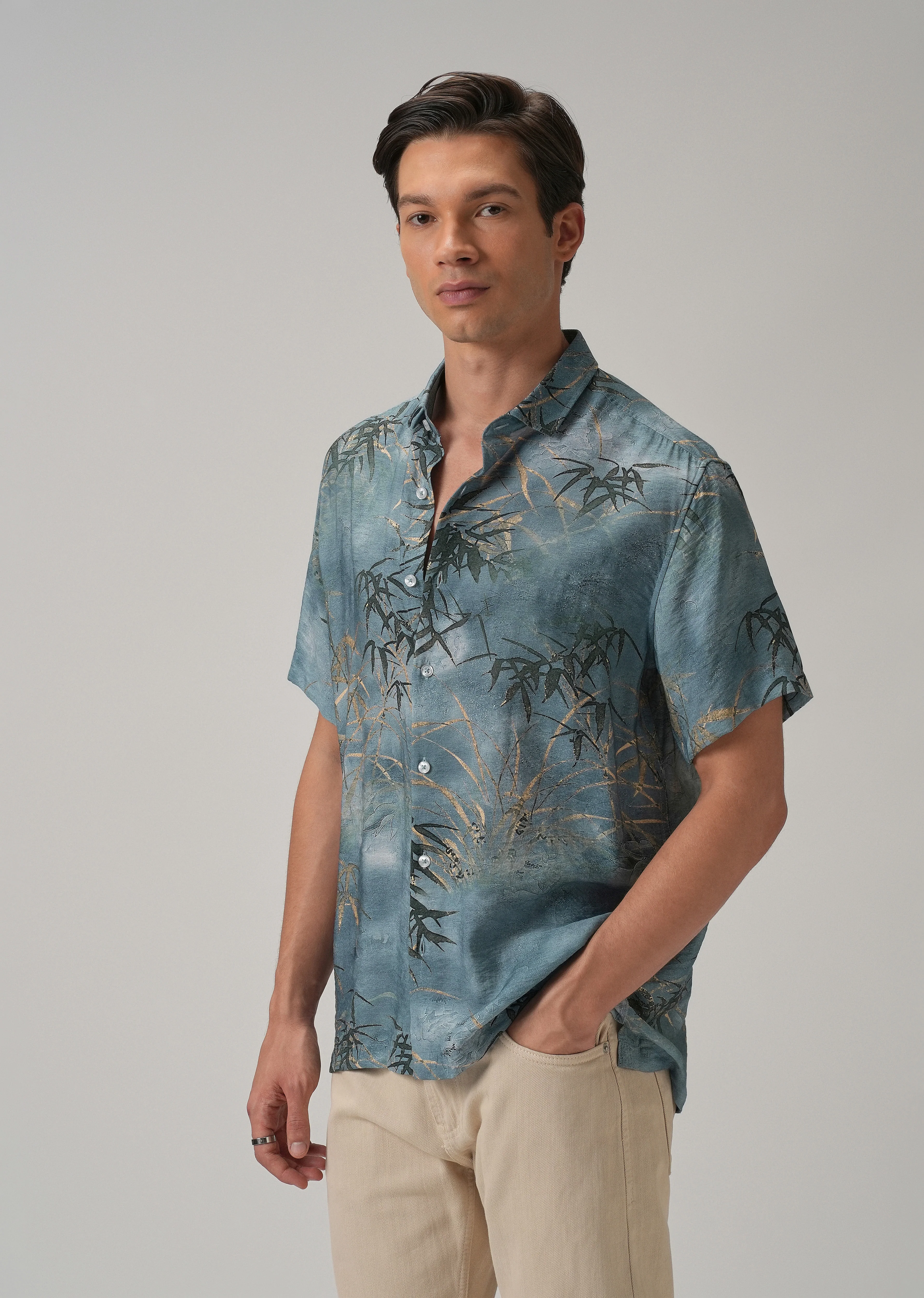 Fern Fronds Printed Shirt