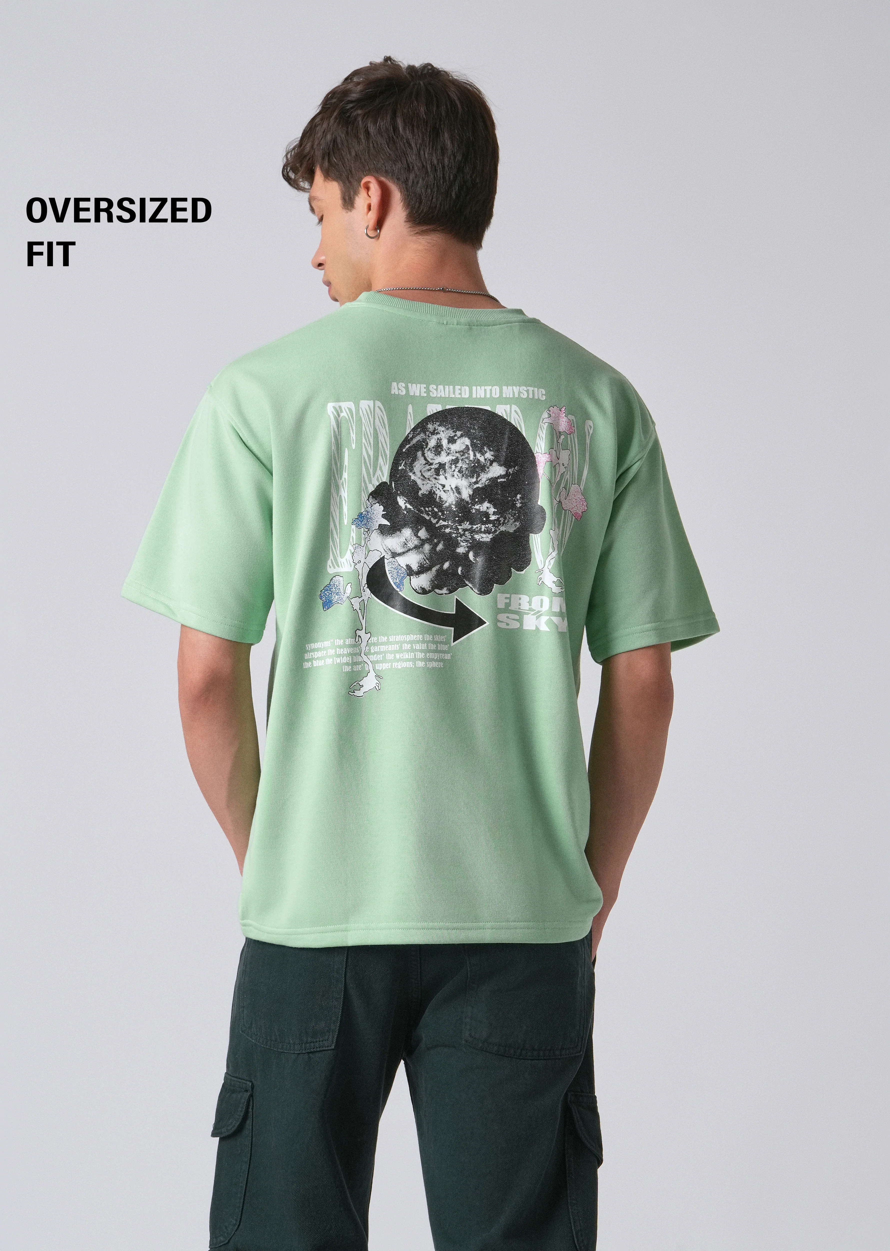 Light Mint Oversized T-shirt
